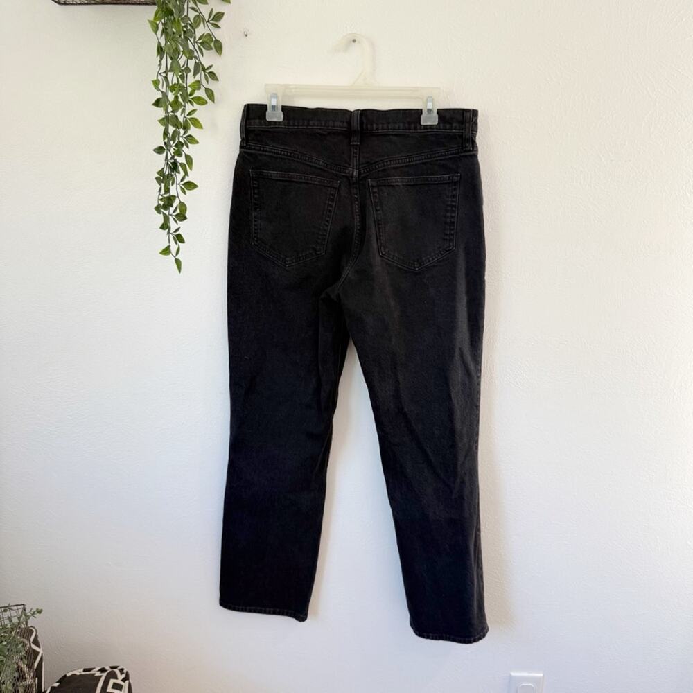 J. Crew Classic Straight Jean in Washed Black Sz 28 - Picture 3 of 5